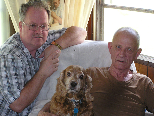 Me, Babe & Dad