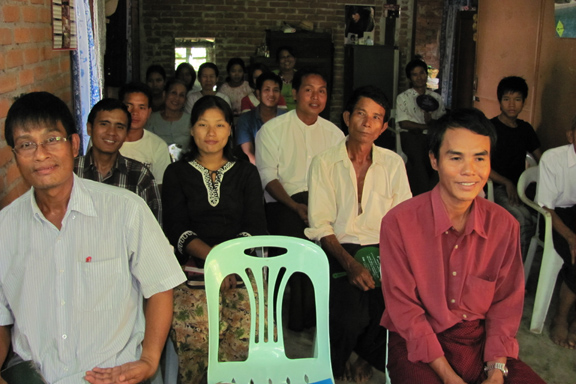 Lord's Day Worship at Kyaw Sein Home