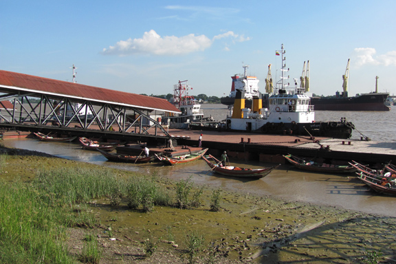 Yangon Harbor